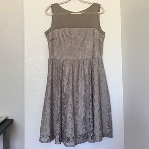 Lace A-Line Dress